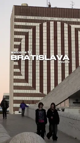welcome to bratislava  #bratislava #slovakia #easterneurope #brutalism 