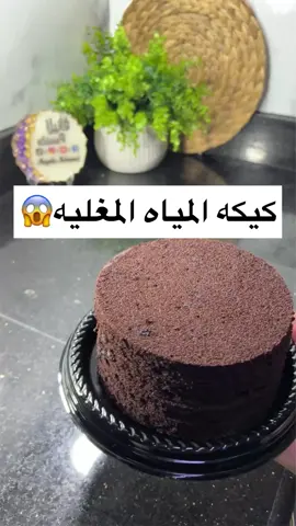 كيكه المياه المغليه ونتيجتها 😱 هاتصدمكم✍️✍️#كيكه #كيكه_الشوكولاته #فادج #فادج_كيك #اكسبلور #اكسبلورexplore #ميادة_فانيلا_ومستكه 