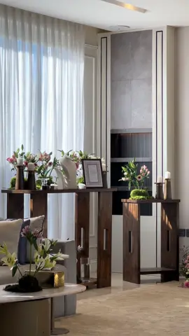 تنسيقنا لحفلة عقد قران عروستنا مرح 🤍 #زواج #تنسيق #القصيم #بريده 