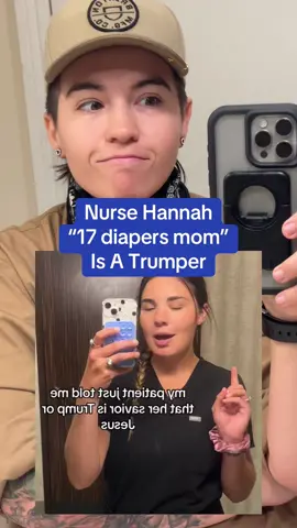 Hannah Bhiatt 17 diapers mom #democrat #liberal #leftist #voteblue2024💙 #womensrights #kamalaharris2024🇺🇸💙 #humanrights #womenempowerment