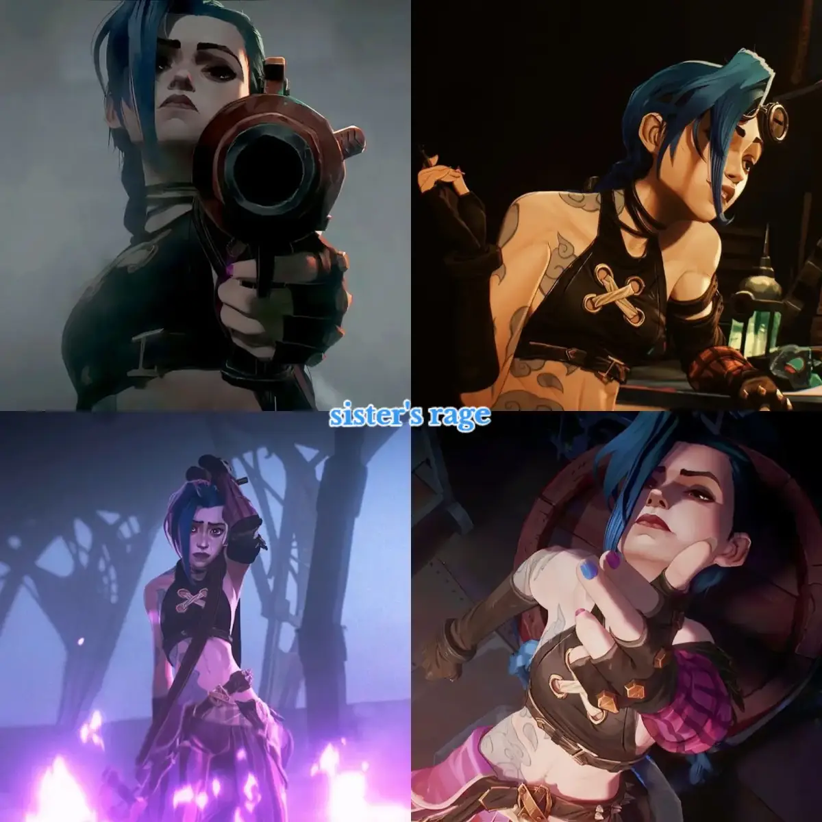#fyp #fypシ゚ #foryou #jinx #jinxarcane #arcaneleagueoflegends #season2 #arcane #bluehairgirl 