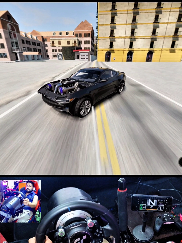 ford mustang 2000hp drifting beamng drive  #fordmustang #beamngdrive #drift #تفحيط 