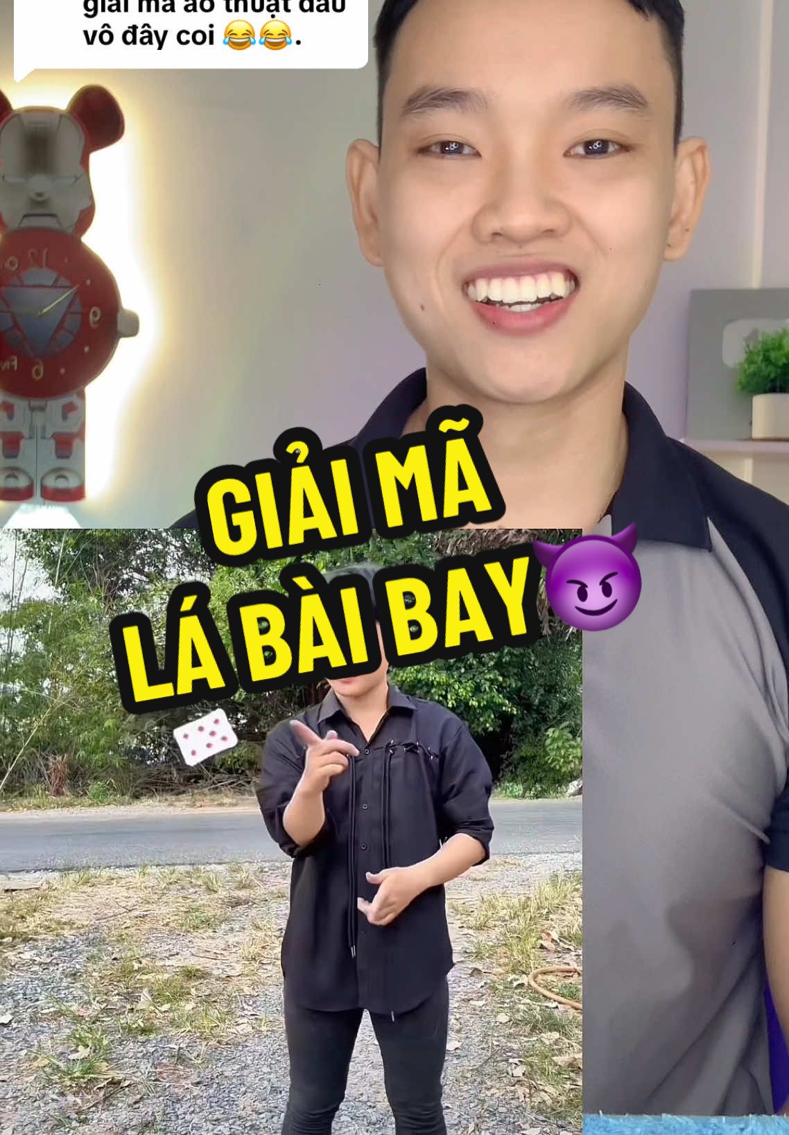 Trả lời @Lê Khánh Đăng Giải mã lá bài bay😈 #fuchippo #fuchippo98 #singo 
