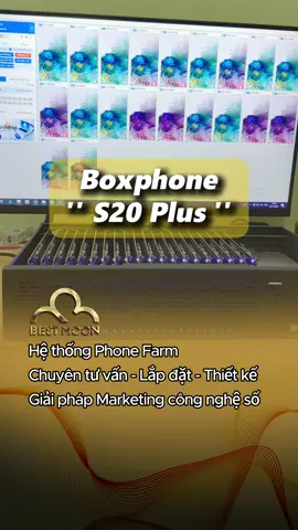 Boxphonefarm s20 plus một lựa chọn mạnh mẽ cho anh em mmo đây #boxphonefarm #boxphone #phonefarm #boxphonemoi #boxphonefarmp20 #bestmoon #mmo #kiemtienonline 