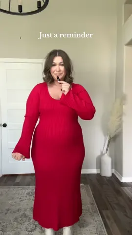 Needed this reminder for myself too  #midsizefashion #plussize #holidayoutfits #plussizefashion #outfit #fyp #midsize #gdwm #getdressedwithme #midsizeoutfits #midsizeoutfitinspo #gdwm 