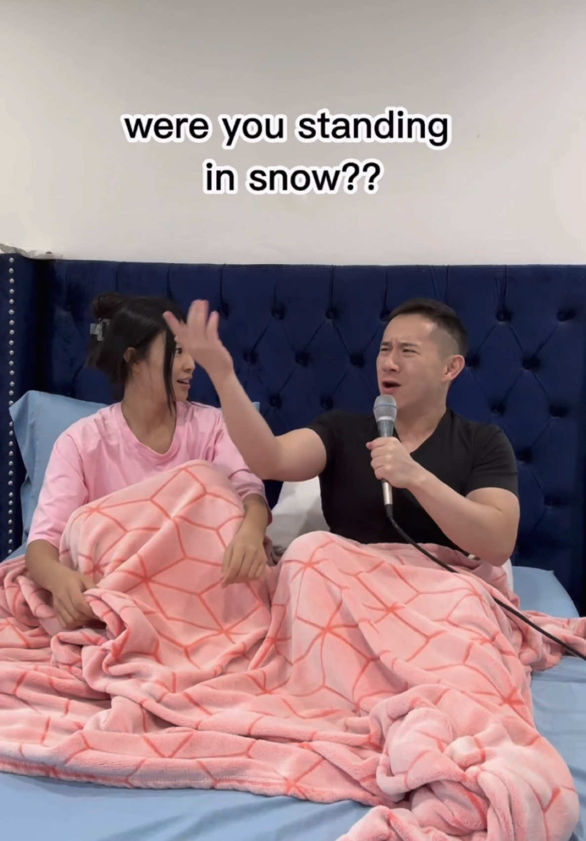 She’s giving me cold feet 🥶😂 (pun intended) @Lucia Liu  #couple #comedy #coldfeet #frozen 