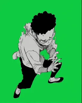 Dan da Dan Green screen animation #dandadan #greenscreen #jiji #okarun 