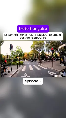 Le 50KM/H sur le PERIPHERIQUE, pourquoi c'est de l'ESBOURFE #Moto #France #Dailyobs #City # Immobilier #motard   