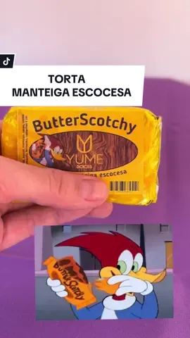 Torta de manteiga escocesa do pica pau, maravilhosa demais, uma delícia gente.  Comprei na shopee ID: AJA-QHK-ZLA.  #tortademanteigaescocesa #doce #tortadopicapau #unboxing #comprinhasshopee 
