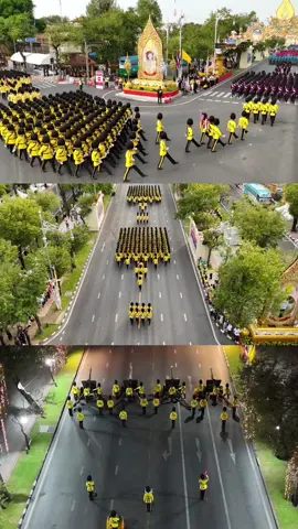 ภาพมุมสูง 💛  ทหารปืนใหญ่ #พิธีสวนสนามและถวายสัตย์ปฏิญาณตนของทหารรักษาพระองค์ ขอบคุณคลิปมุมสูงจากศีลธรรม 👍 #สวนสนามราชวัลลภ #ทหารรักษาพระองค์ #ทหารของพระราชา #กองทัพไทย #oneteamทัพไทย 