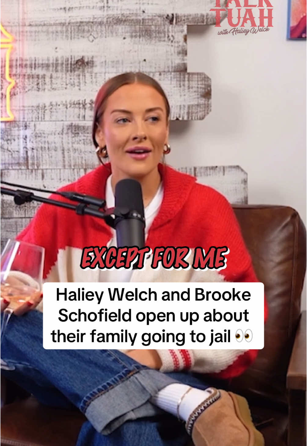 Does prison sound fun?? 😂 @Hay_welch @Brooke Schofield #halieywelch #brookeschofield #talktuahfam #talktuah #hawktuah 