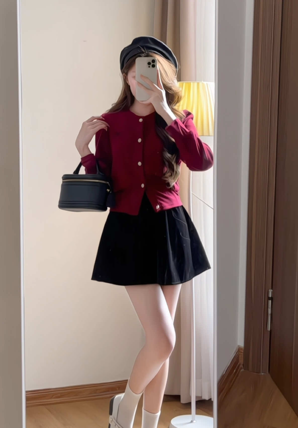 Set váy áo thêu nơ xinh lắm luôn ạ #xuhuong 