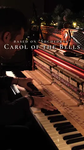 My all-time favorite Christmas melody🎄 It was originally called “Shchedryk” and was written by the Ukrainian composer Mykola Leontovych, based on a traditional Ukrainian folk song❤️ “Carol of the Bells”❄️🎶 #piano #pianosolo #pianist #pianocover #carolofthebells #shchedryk #classicalpiano #pianoman #pianotok #pianomusic #pianoplayer #pianocover #