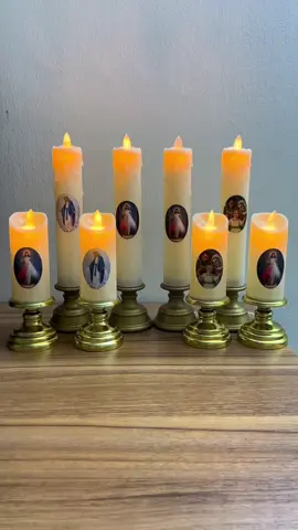 Nến, đèn cầy điện tử Công Giáo trang trí bàn thờ đón Giáng sinh, lễ Tết,…