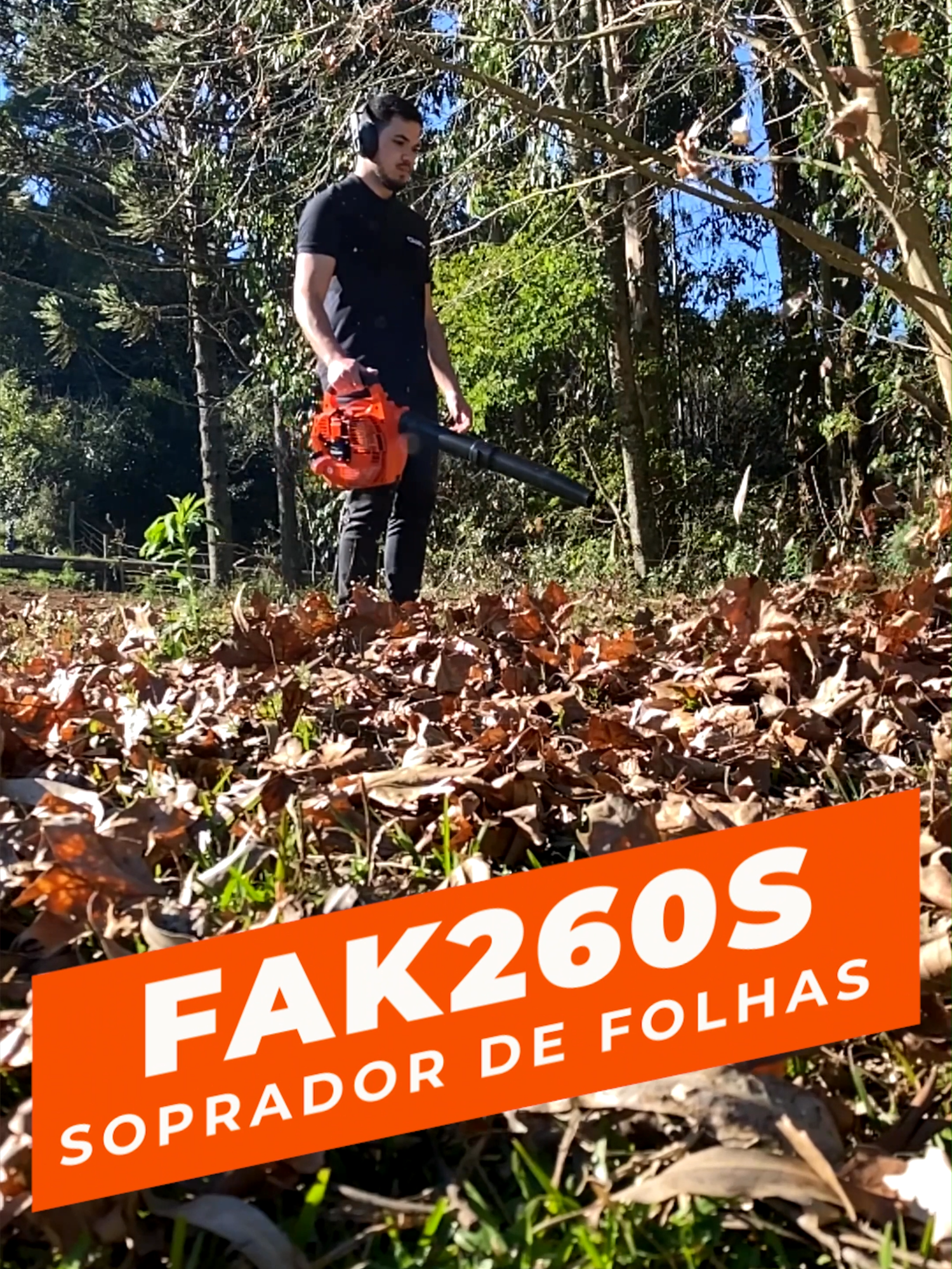 FAK260S #sopradordefolhas #assoprador #carbonfak #fak260s