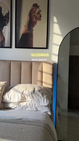 Decided to do the vlogmas series. I’m starting on the 4th but that’s okayyy. Anyways, hope y’all enjoy spending the Holidays with me. 😊  Started off by cleaning my room for a fresh start.✨ #Vlogmas #vlogmas2024  #vlogs #dailyvlogs #roomrefresh #roomreset #roomcleaning #livingwithfavourite #RoomTour #roomdecor #roomdesign #bedroomlights 