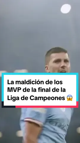 La maldición de los MVP de la final de la Liga de Campeones #championsleague #fifa #liverpool #manchestercity 