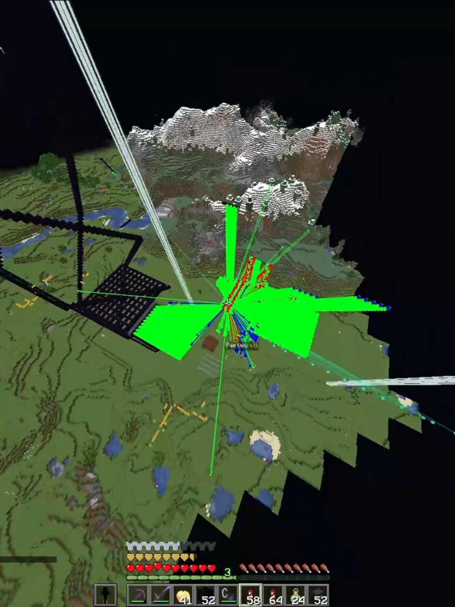 stash raid #Minecraft #2b2t #meteorclient #mods