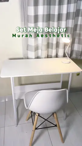 Set meja belajar/ meja kerja buat kaum mendang mending nih 😍 #setmejabelajar #mejabelajar #mejabelajaraesthetic #setmejakursi #mejakerja #mejabelajarminimalis #mejakerjaminimalis #kursiaesthetic #kursibelajar #mejaaesthetic #mejabelajarmurah #etifefurniture #racuntiktok #cuantanpabatas #promoguncang1212 #megaguncang1212 