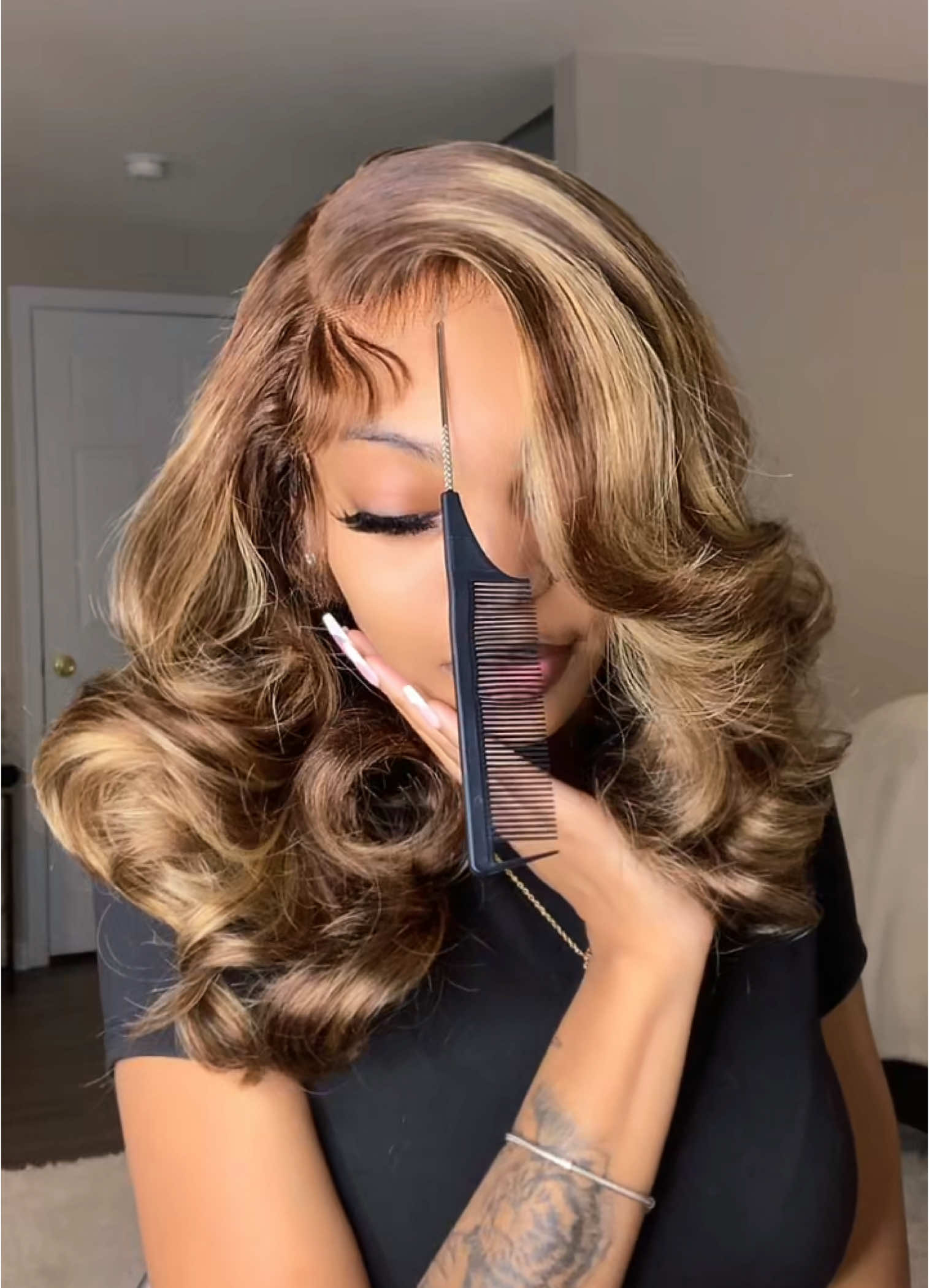 @Recool Hair ❤️ #gluelesswigs #dollyac #wigs #wiginstall #weargowig #blackfriday 