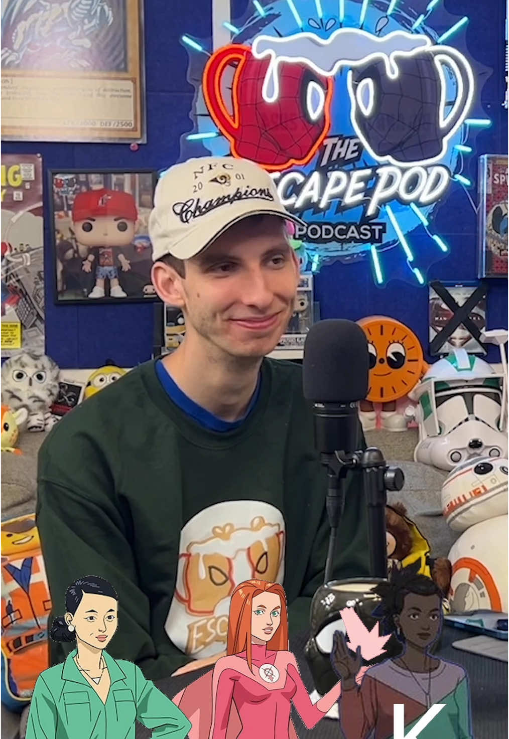 FMK these 3 from Invincible ??? @Wafellow #invincible #debbie #amber #atomeve #markgrayson #nolangrayson #omniman #jksimmons #zaziebeetz #stevenyeun #sandraoh #amazonprimevideo #marvel #mcu #scarletwitch #wandamaximoff #wandavision #wanda #blackwidow #zendaya #scarlettjohansson #mj #spiderman #dc #dcu #dceu #amandawaller #blackcanary #wonderwoman #galgadot #comictok #movietok #podcast #theescapepodpodcast 