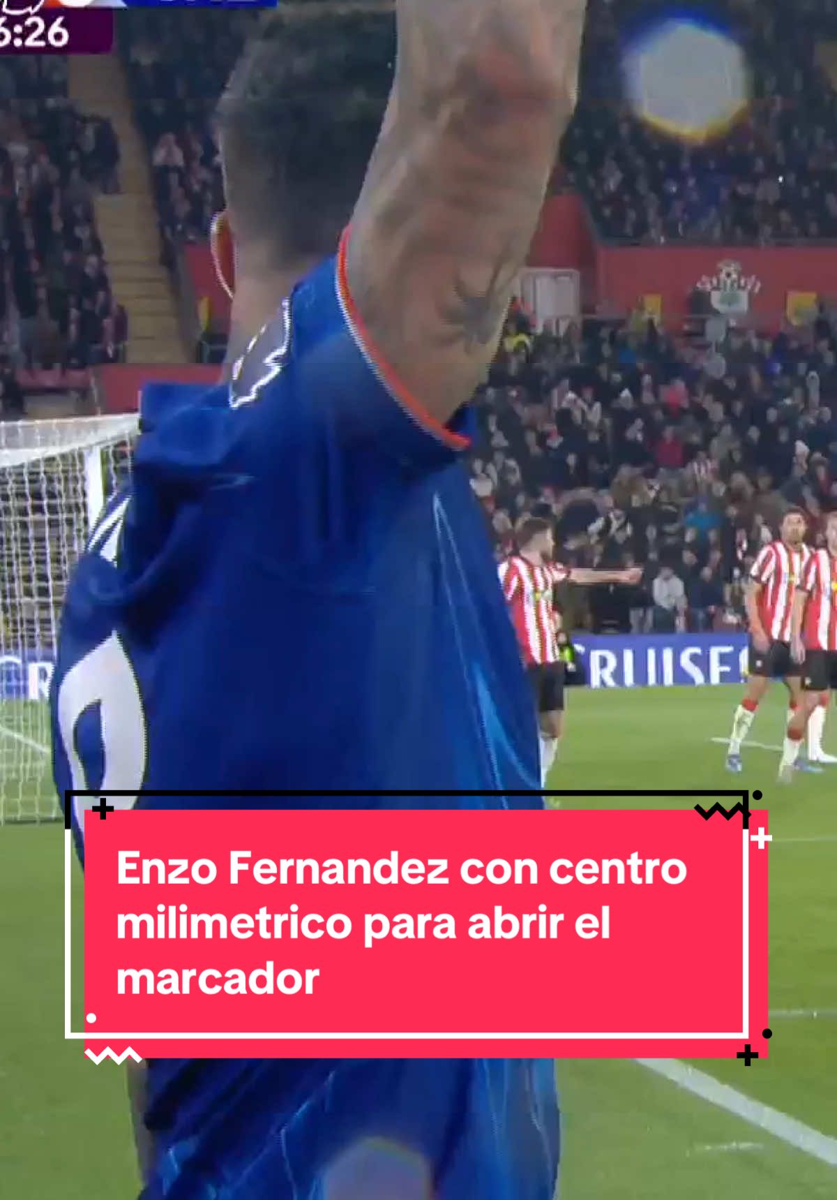 ¡Enzo Fernández lo hace de nuevo! 🎩 ⚽ Un centro milimétrico del argentino terminó en un gran cabezazo de Disasi para el 1-0 del Chelsea ante Southampton 💥 #LigaPremierTD #PremierLeague #Chelsea #Southampton #EnzoFernandez #Disadi 