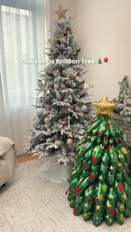🎄 Add a festive spark to your holiday celebrations! This Christmas Balloon Tree brings cheer to every corner of your home, making your space merry and bright. 🎈✨ 🔍 Find it at {link} or with this code . #Temu #TemuFinds #ChristmasDecor