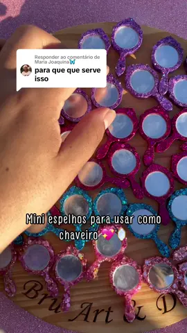 Respondendo a @Maria Joaquina🦋 #resinart #resinaepoxi #resina #artesanatocriativo #artesa #feitoamao #viral_video #fyyyyyyyyyyyyyyyyyyy #chaveiro 