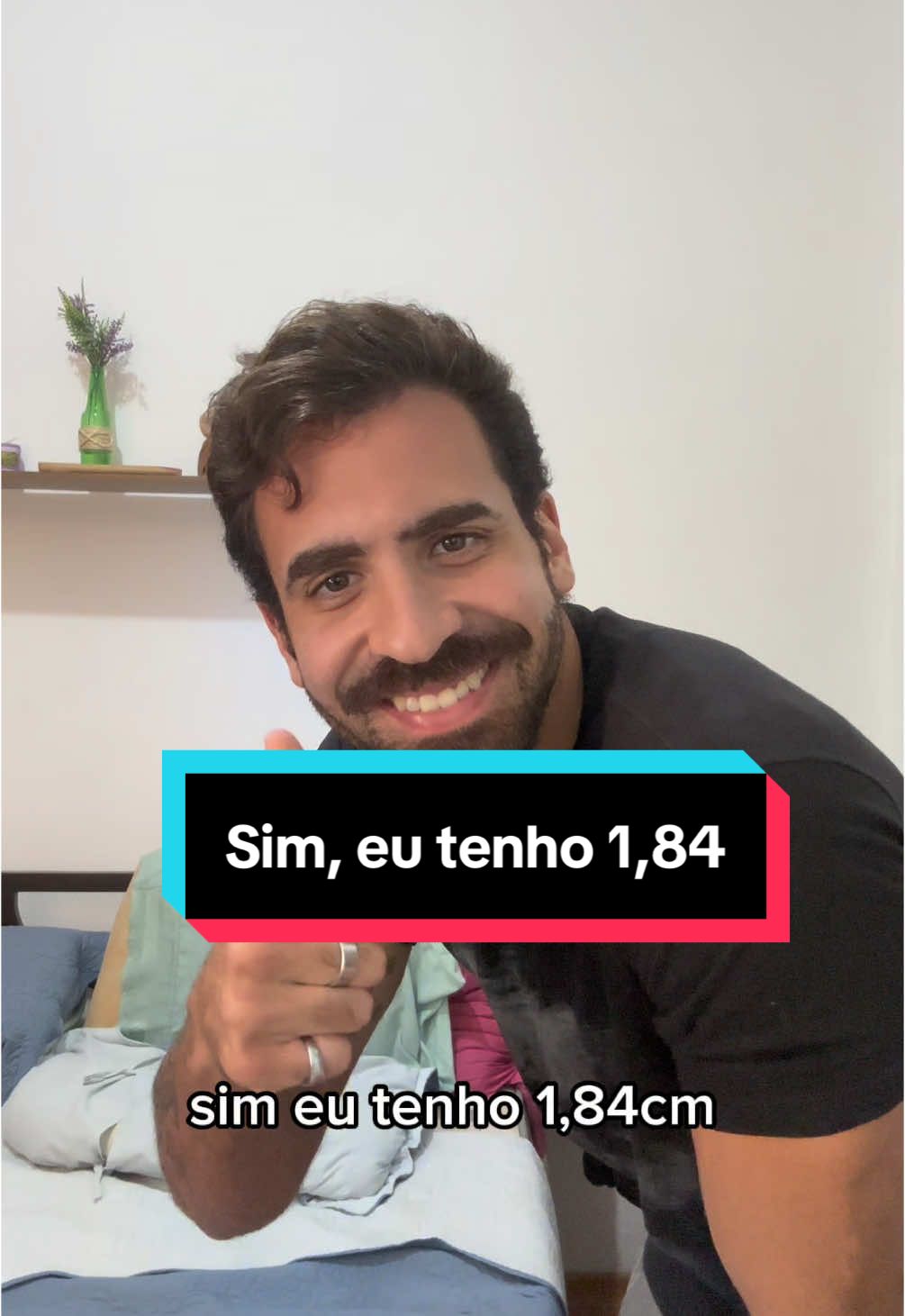Respondendo a todos que me perguntaram em live e para quem tem o mesmo tamanho. Tá aí                                        #altura #foryo #alto #meudia 