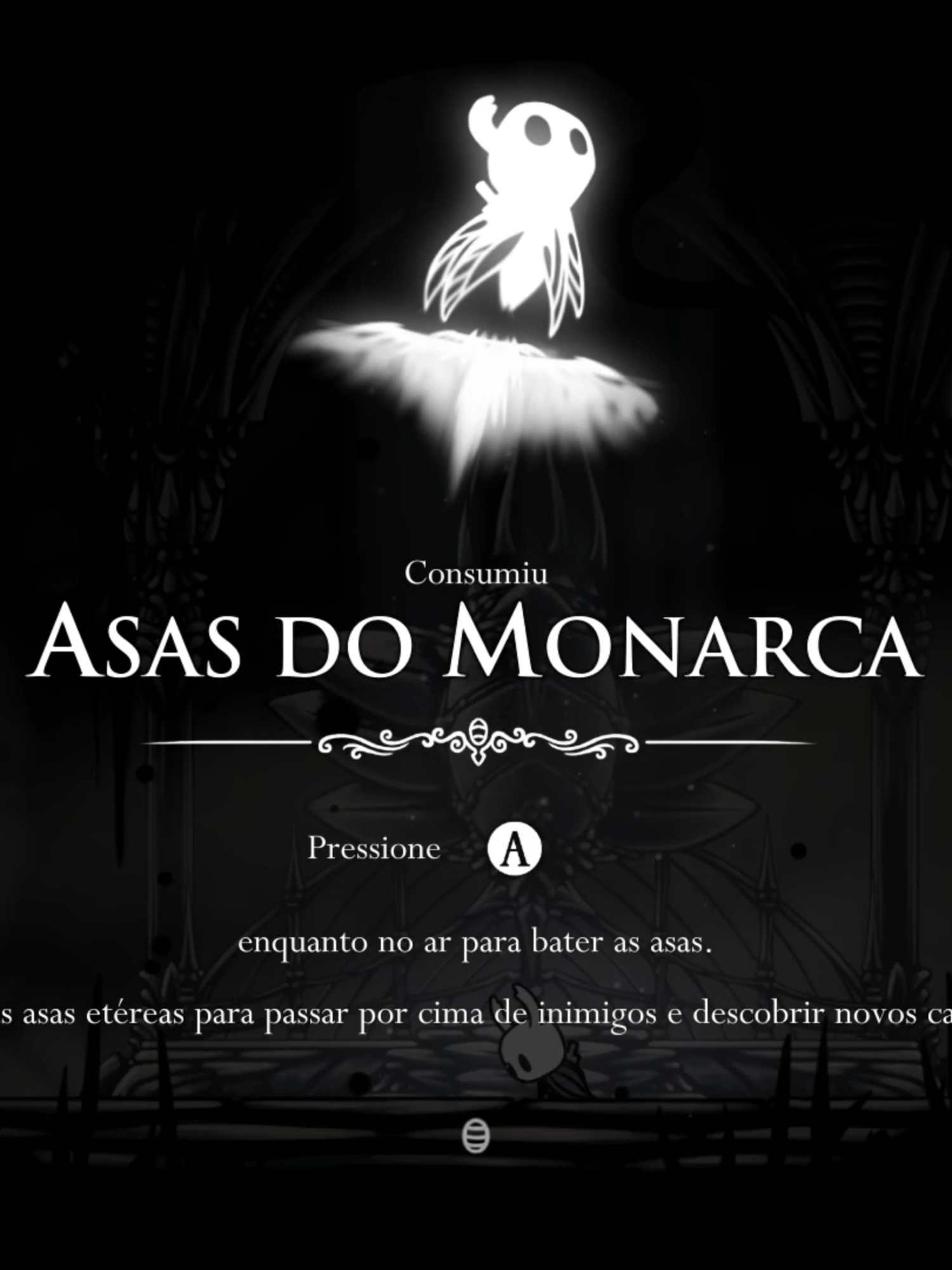 Asas do Monarca (pulo duplo) - Hollow Knight #PC #hollowknight #boss #videos #viral_video #game #play #xbox #fps #GamerGirl #tik_tok #tonzera #FamilyFun #parents