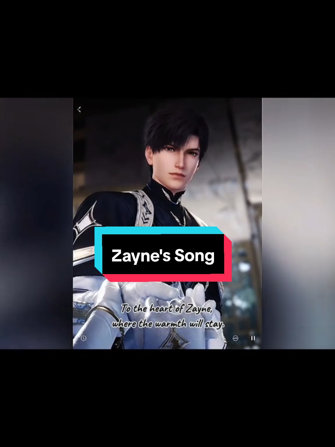 I made a song dedicated to our snow man  Zayne 💕💕💕  