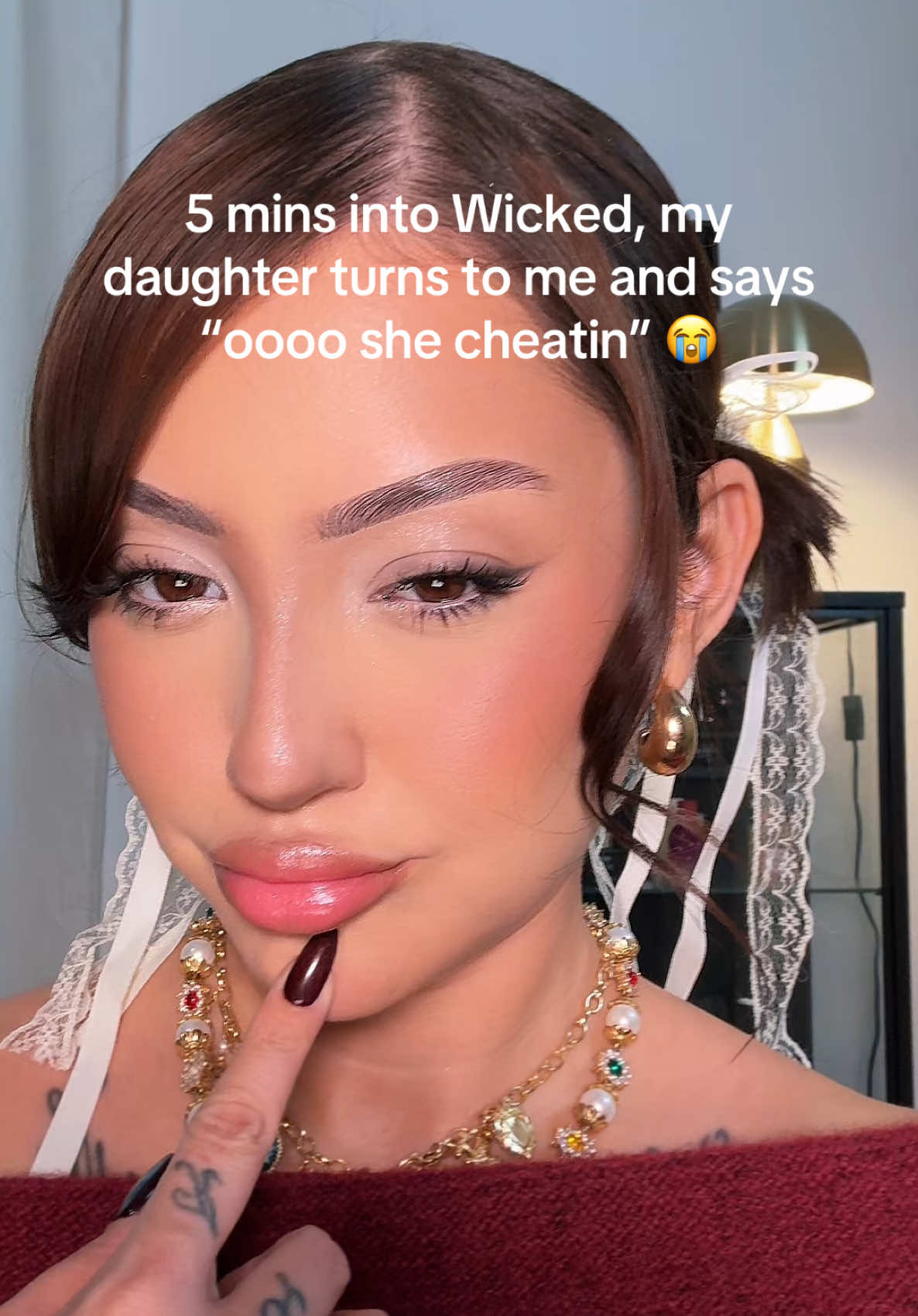 Her mom was having a blast fr 😭 #wicked 