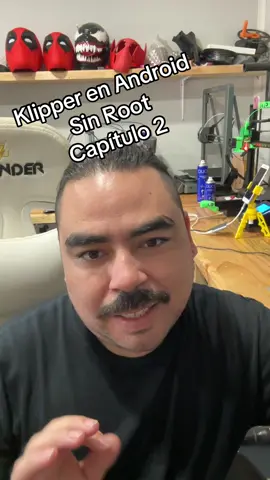 Klipper en android sin root CAPITULO 2, compatible con todos los dispositivos android 5+ incluido android tv. #impresion3D #chile #creality #concepsion #españa #impresion3d #klipper @TodoToner.cl @crealitylatam