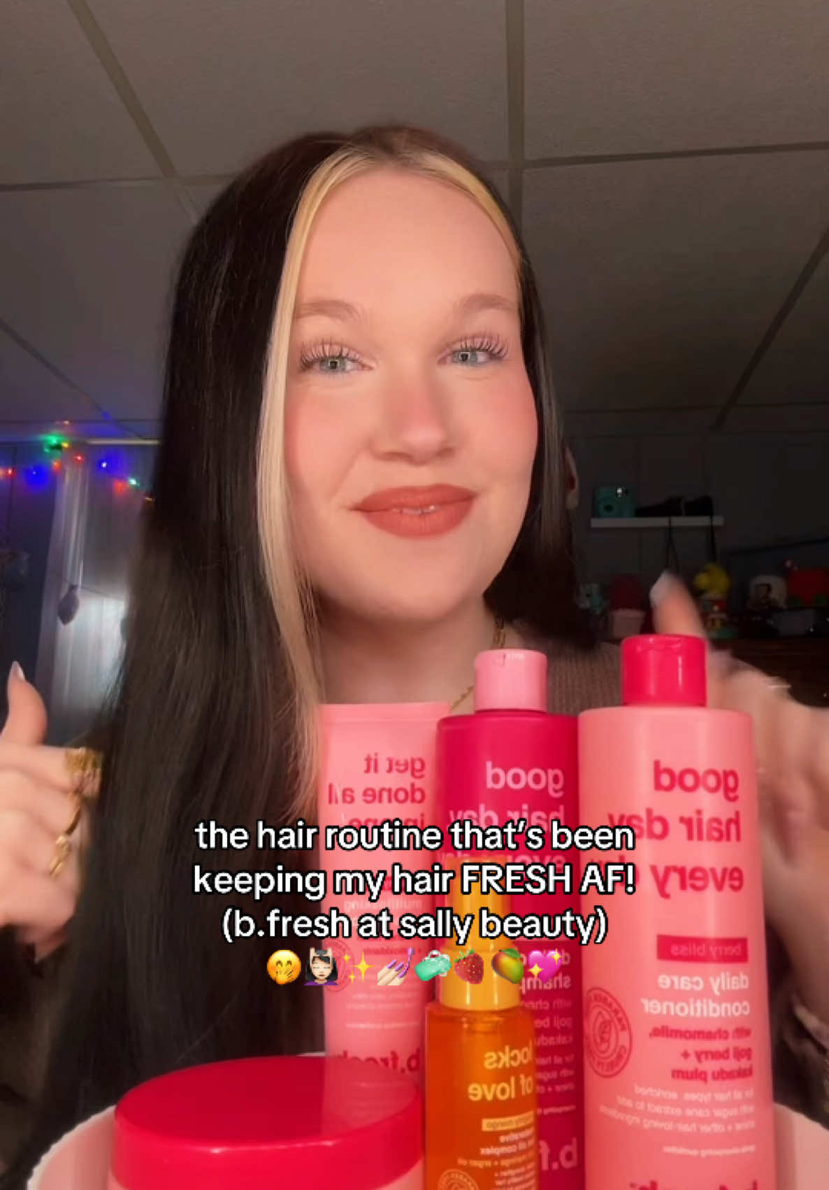 the EASIEST way to get your hair smelling yummy and looking fresh AF!🤭✨💖🥭🍓💆🏻‍♀️ @b.tan // b.fresh @Sally Beauty  #bfresh #bfreshatsallybeauty #haircare #haircareroutine #hairtok #hairtransformation #ad 