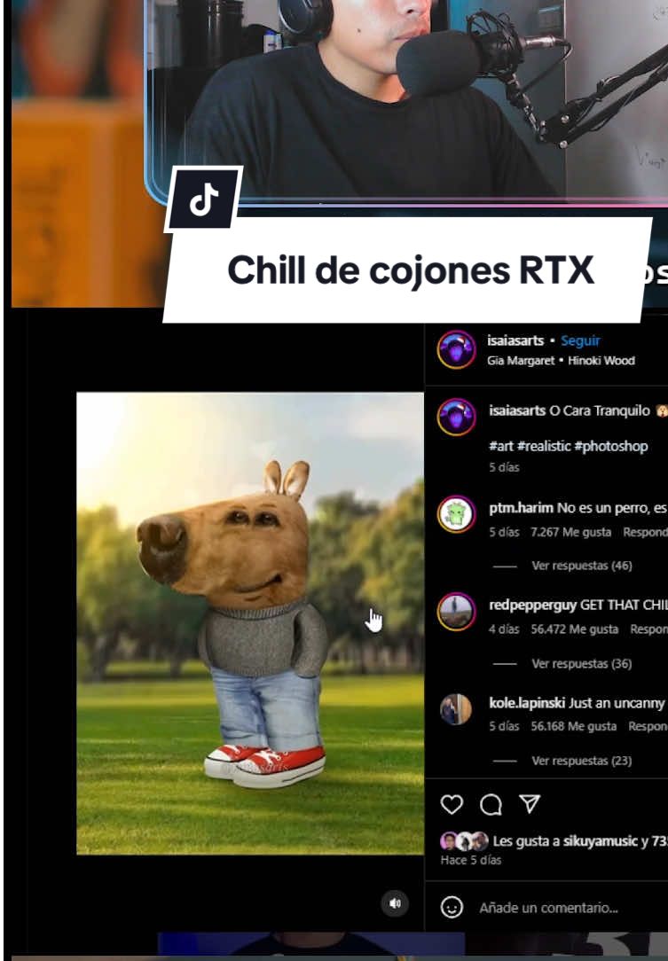 Chill de Cojones RTX🦫💀 #creaciondecontenido #contentcreator #tiktoklive #clips 