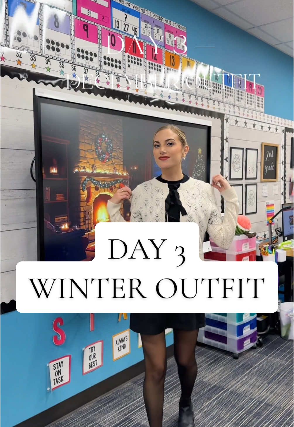 DAY 3 of Winter outfits!!!! #teacher #teachertoks #teachersoftiktok #teachertiktok #teachertok #teacherroutine #OOTD #teacherootds #winteroutfit #teacherootds #teacherstyle 