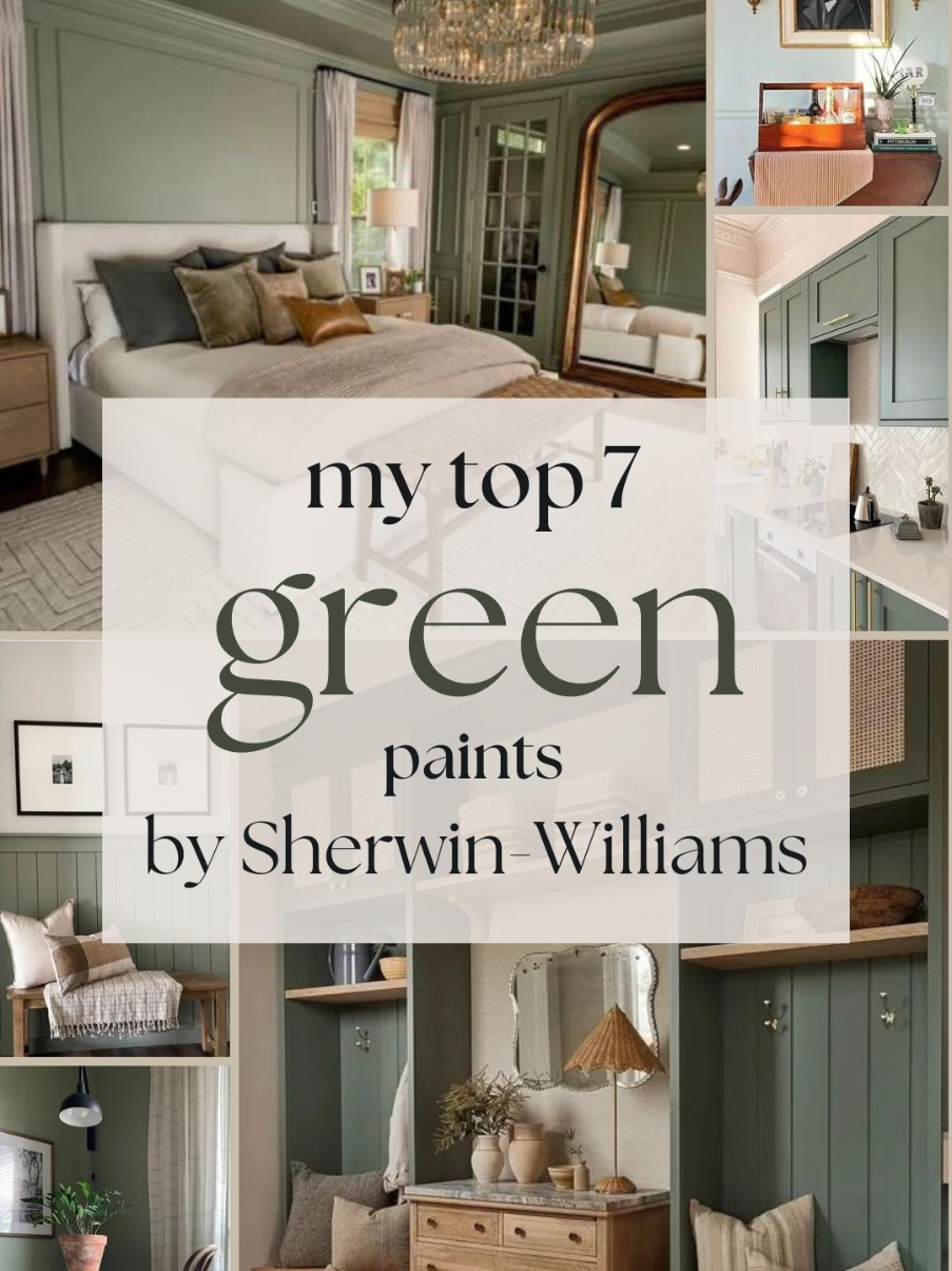 Green is the new black! 😎 Okay, not really, but it IS having a major moment. 😉 Check out my top Sherwin-Williams picks for the perfect green room. 💚 ➡️ Tell me which shade is your favorite in the comments. Know someone who loves green? Tag them or send this to them 😉 #painttrends #homedecor #sherwinwilliams #greenpaint #interiordesign #interiordesigntips #paintcolorideas #paintinspiration #greeninteriors #greenpaintedwalls #earthyaesthetic #greenaesthetic #virtualdesign #remotedesign #certifiedcolorexpert #mindfulspacesbynicole