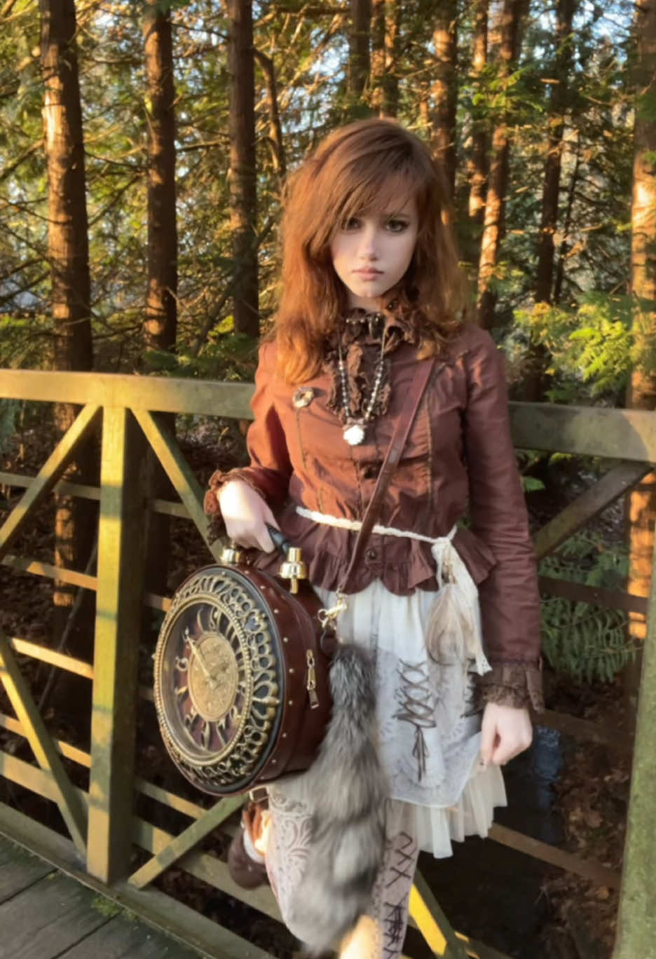 steampunk vibes for today  ⁺‧₊˚ ཐི⋆♱⋆ཋྀ ˚₊‧⁺ ⁺‧₊˚ ཐི⋆♱⋆ཋྀ ˚₊‧ #jfashion #steampunk #vkei 