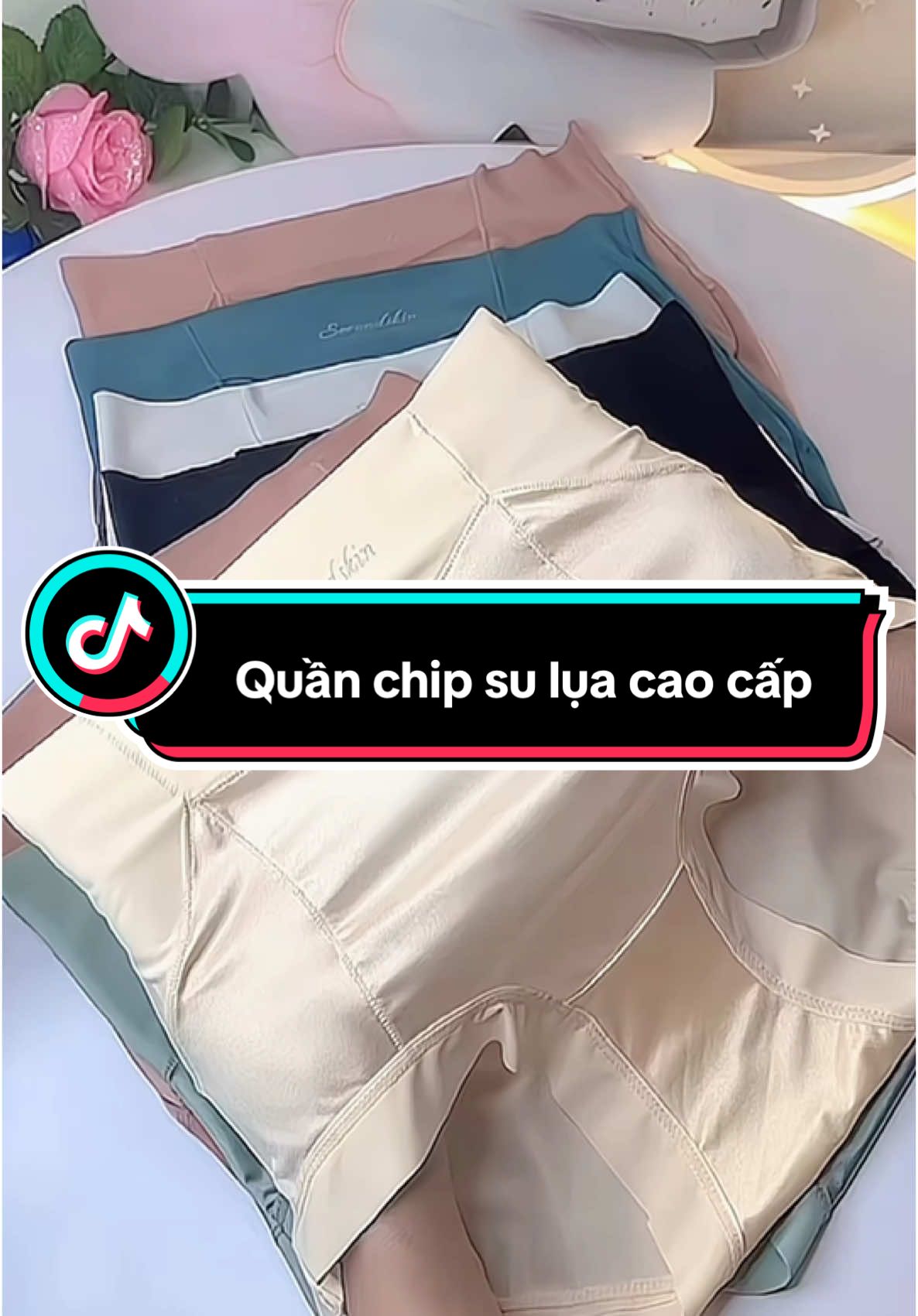 Quần chíp su lụa cạp cao #quanchip #ngocanhdolot #xuhuong #thinhhanh #viralvideo #trending 