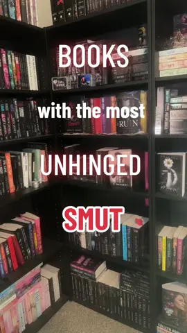 Unhinged smut is the best smut🖤😈  #darkromancereads #BookTok #smuttok #BookRecommendations #booktokfyp #bookish #bookboyfriend 