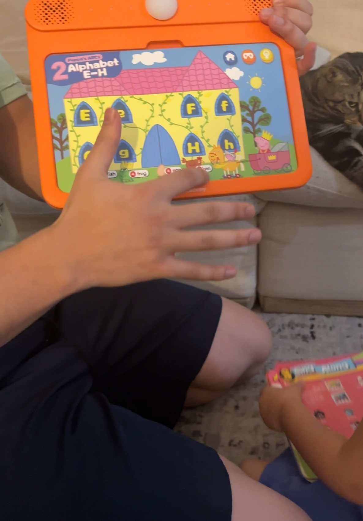 Absolutely no screen time with this! #learning #tablet #holidayhaul #school #toddler #christmaspresents 