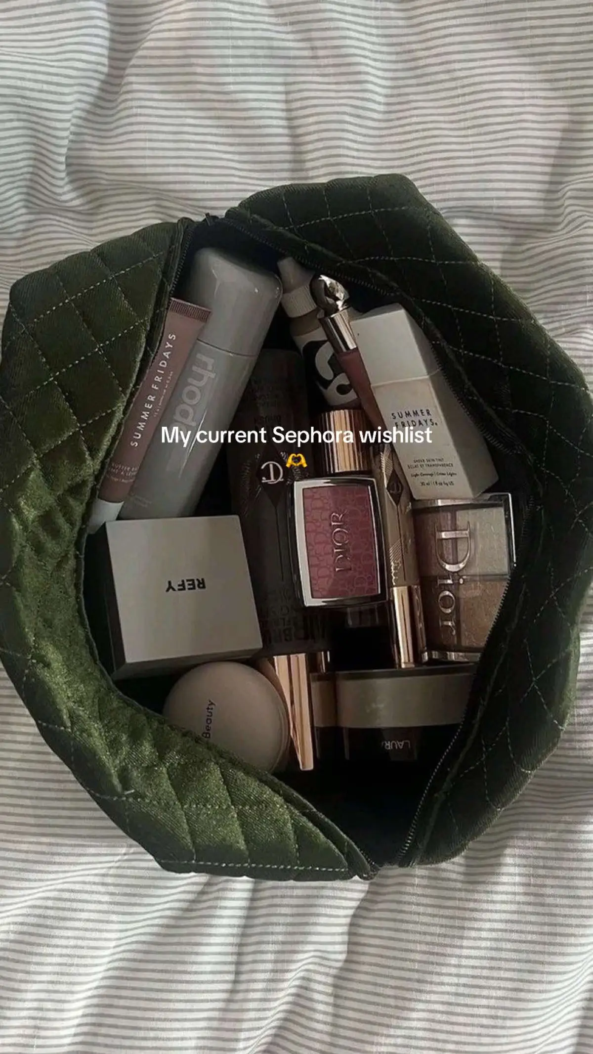 if ur my friends and family i just made it easy for ya😉 #sephora #makeup #sephorawishlist #beauty #charlottetilbury #sephorahaul #skincare #wishlistideas #wishlist #fyp #trending #viral