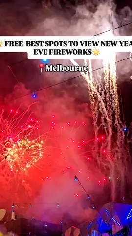 ✨ Counting down to 2024? Here are 10 FREE spots to watch Melbourne's spectacular NYE fireworks:  🌴 St Kilda Foreshore  🌊 Williamstown Beach  🌳 Edinburgh Gardens  🏛️ Treasury Gardens  🎡 Queensbridge Square  🌿 Kings Domain Gardens  🌌 Birrarung Marr  🌲 Flagstaff Gardens  🎭 Footscray Community Arts Centre 📍 Federation Square (best views but gets very crowded)  There will be a fireworks display at 9.30pm for children, and then the final big show at midnight✨🌟  Which spot will you pick to welcome the new year? 🎆 #melbournefireworks #newyearfireworks #melbournecity #newyear2025 #mysecretmelbourne #whatsonmelbourne #visitmelbourne #ilovemelbourne #melbourneaustralia Melbourne New Year Eve, Melbourne fireworks, Melbourne city, New Year fireworks, Melbourne Australia, Happy New Year 2025