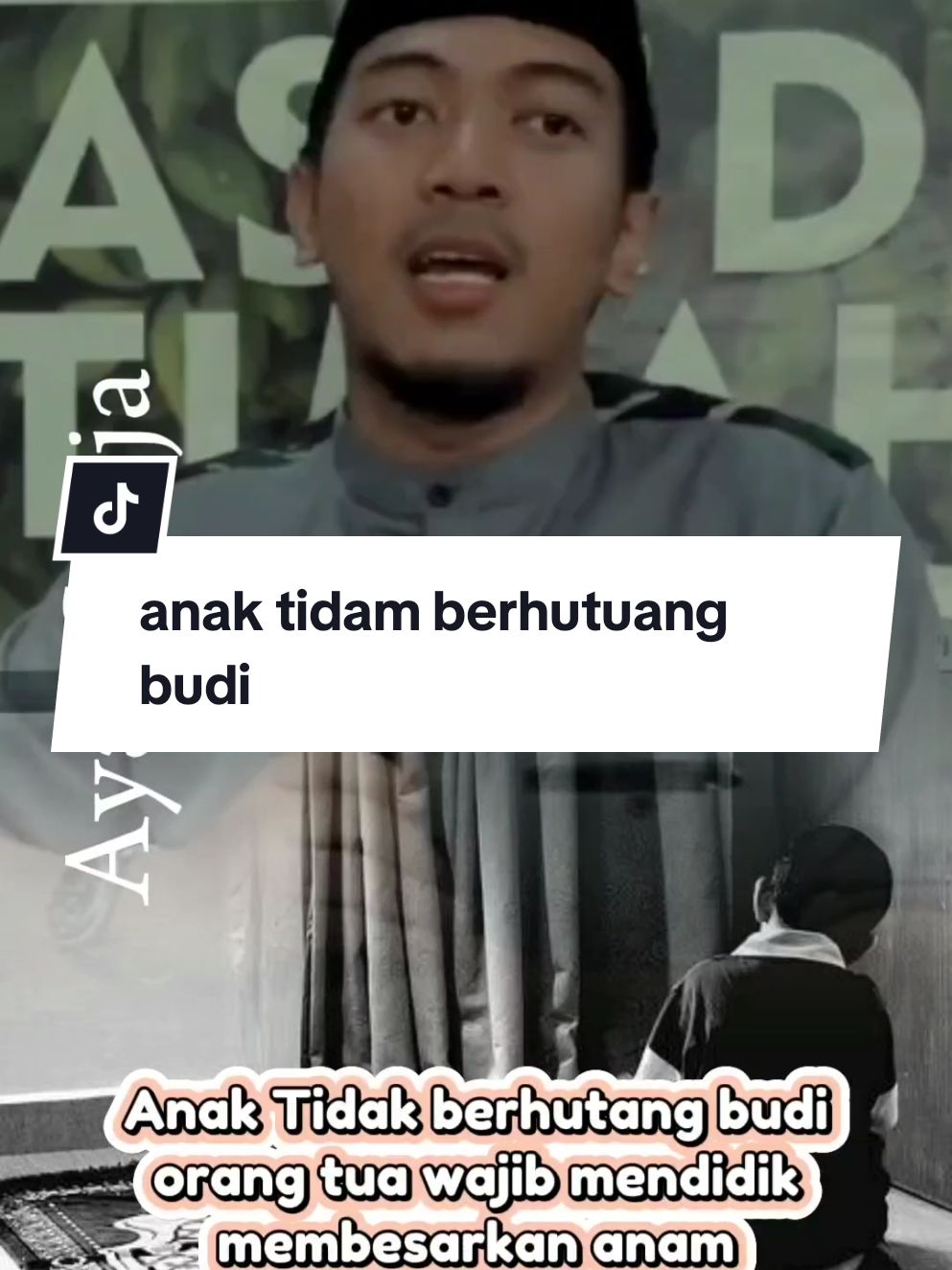 anak iti tanggung jawab orang tua, baik dri segi pendidikan, makanan dan juga mental