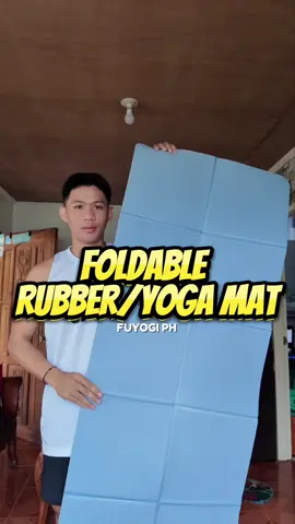 @FUYOGIPH - FOLDABLE RUBBER/YOGA MAT💙 #CapCut #basketball🏀 #fyp #homeworkout #fuyogiph 