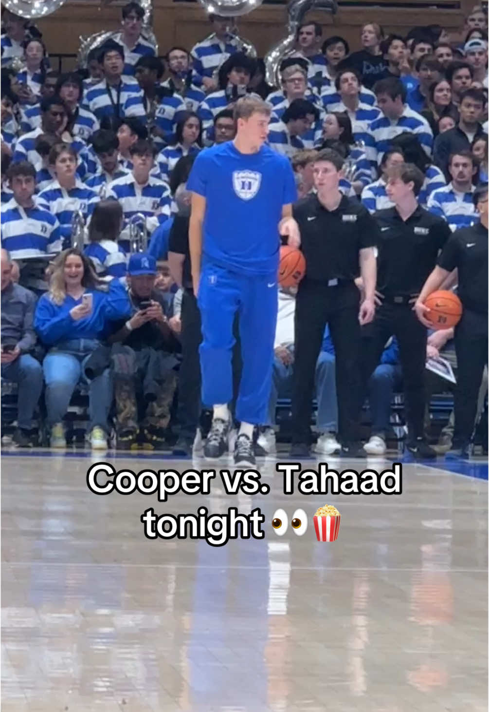 Cooper Flagg vs. Tahaad Pettiford tonight 👀🔥 Who y’all got?! #cooperflagg #tahaadpettiford #duke #auburn 