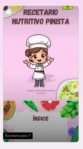 #recetario #diseño #libroinfantil #tarea #personalizado 