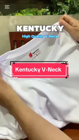 Kentucky V-Neck, White Shirt #whiteshirt #kentucky #vneck 