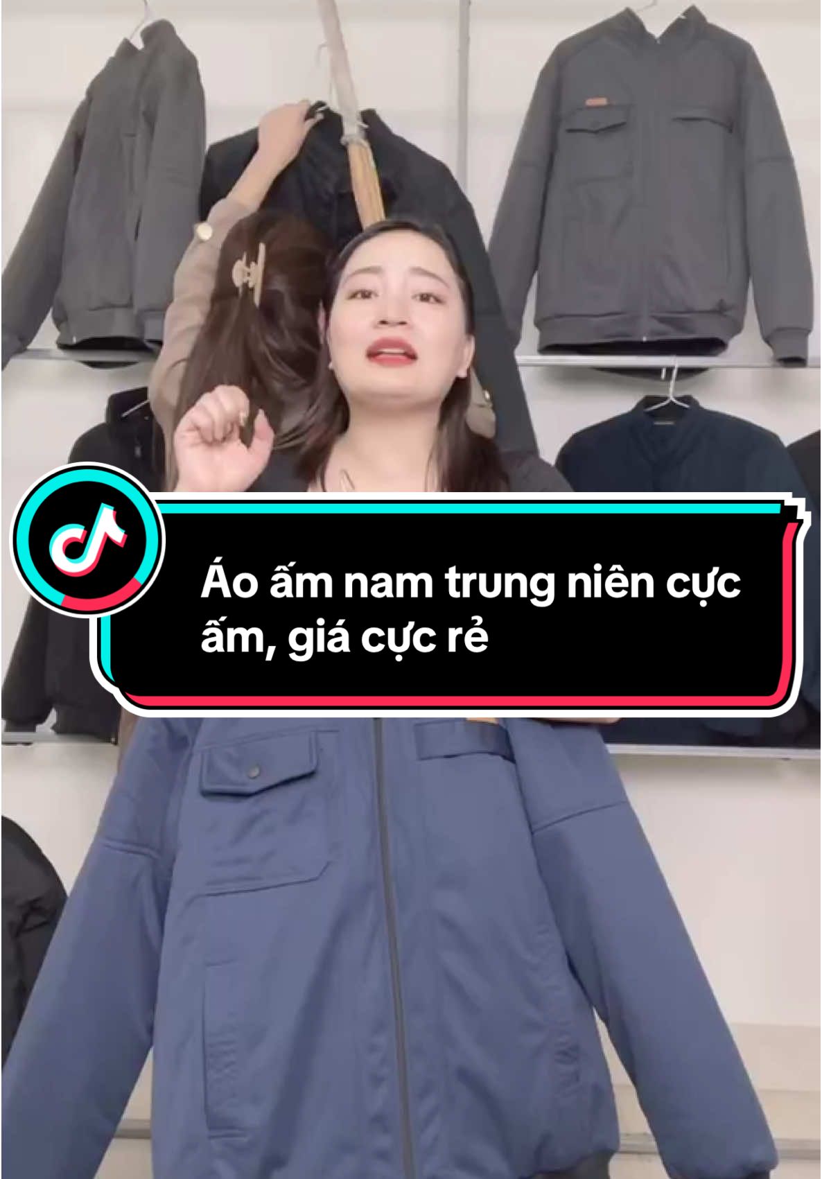 Áo ấm tặng bố tặng ông tặng anh xã cực hời nè c e#LIVEhighlights #TikTokLIVE #LIVE 