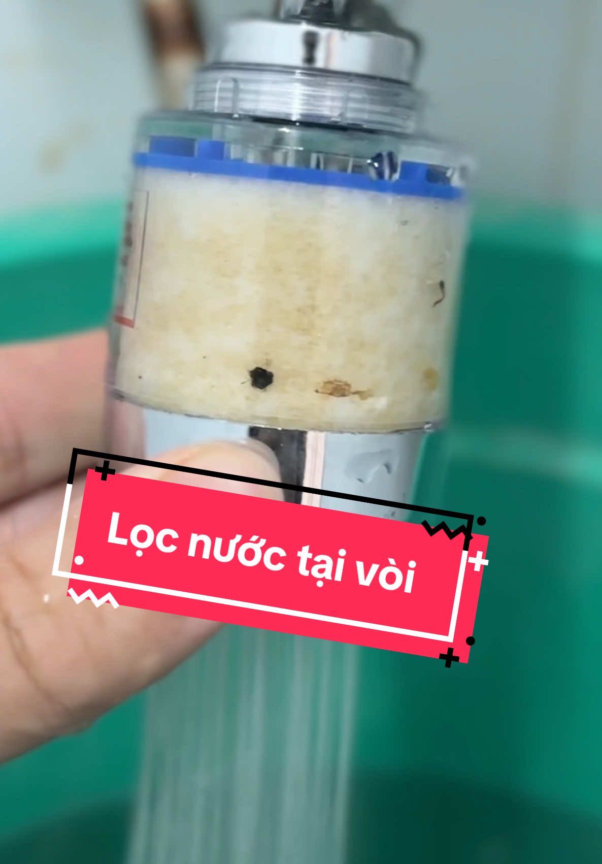 Test lọc nước tại vòi cho gia đình #MuaTaiTikTokShop #huytienich #LearnOnTikTok #vulacimax #vulaci 